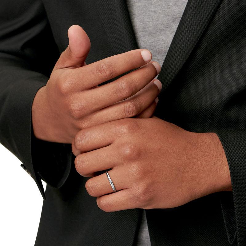 Tiffany & Co. Tiffany Lock Anillo De Oro Blanco