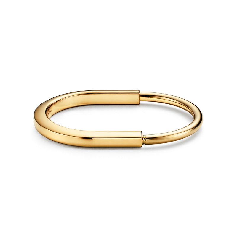 Tiffany & Co. Tiffany Lock Brazalete de oro amarillo
