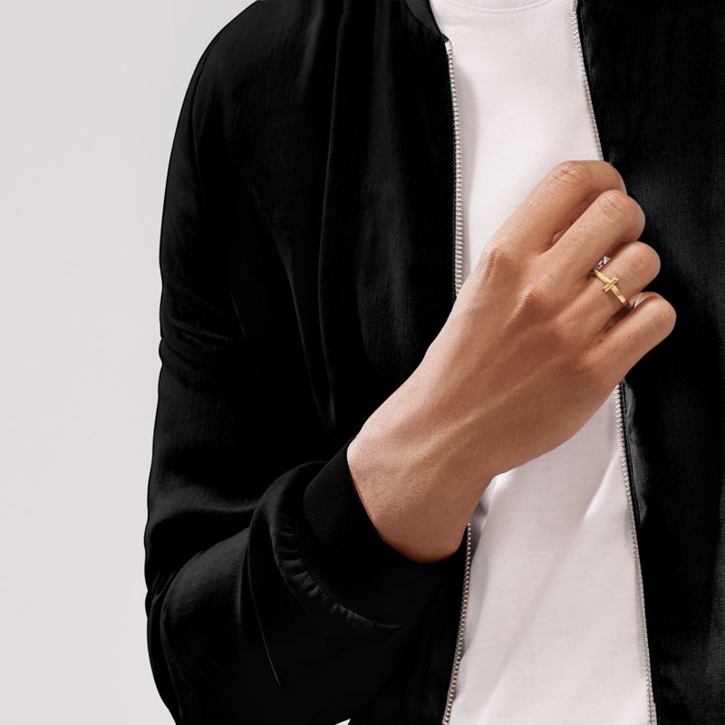 Tiffany & Co. Tiffany T T1 Anillo De Oro Amarillo