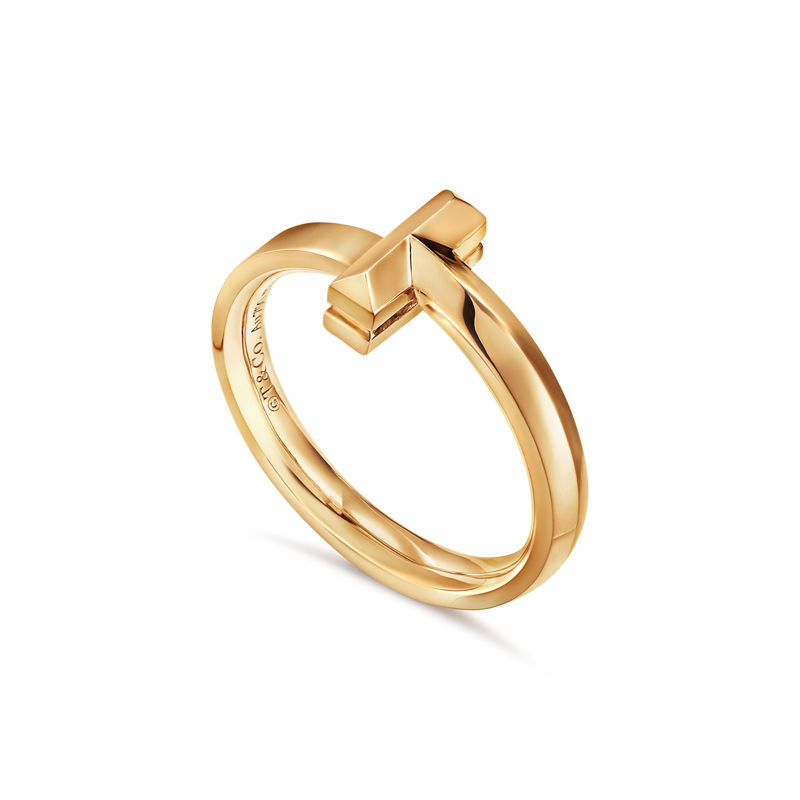 Tiffany & Co. Tiffany T T1 Anillo De Oro Amarillo