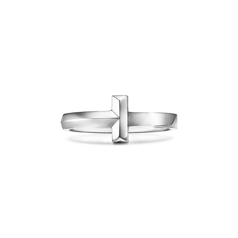 Tiffany & Co. Tiffany T T1 Anillo de oro blanco