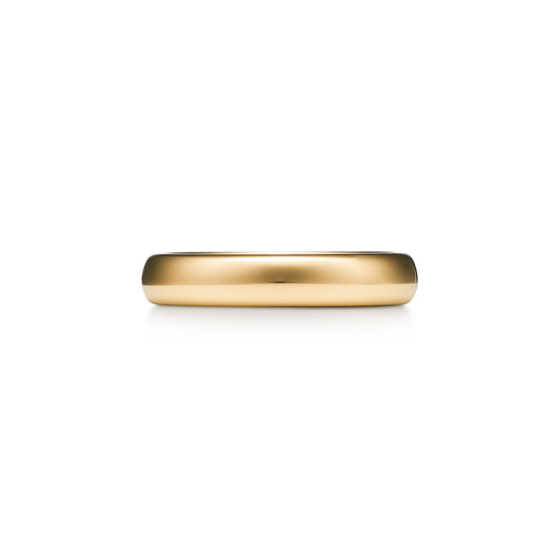 Tiffany & Co. Tiffany Forever Alianza de boda en oro amarillo 4 mm de ancho