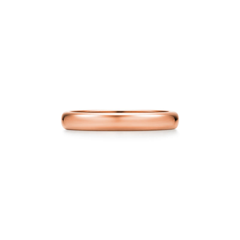 Tiffany & Co. Tiffany Forever Alianza de boda en oro rosa 3 mm de ancho