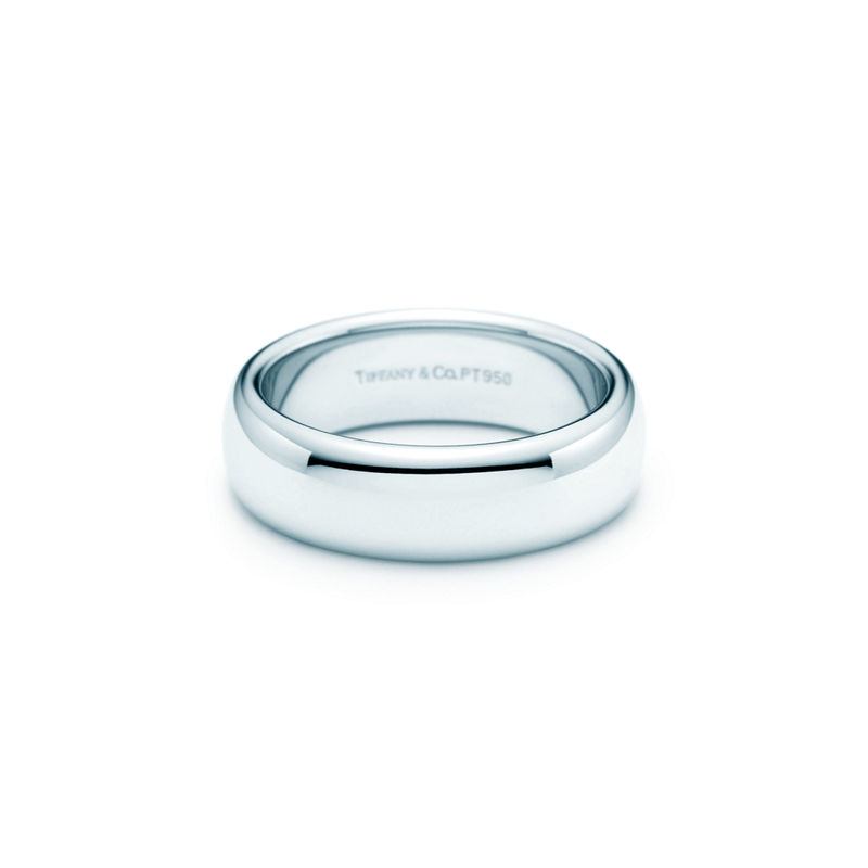 Tiffany & Co. Tiffany Forever Alianza de boda en platino 6 mm de ancho