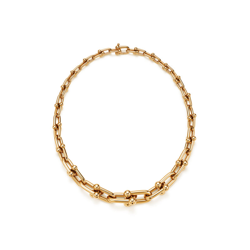 Tiffany & Co. Tiffany HardWear Collar De Eslabones Escalonados De Oro Amarillo