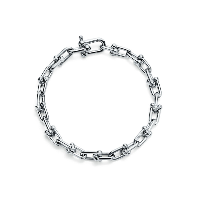 Tiffany & Co. Tiffany HardWear Pulsera de eslabones pequeños de plata de ley