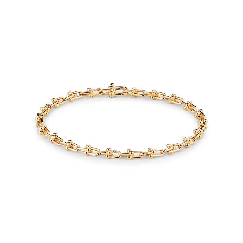 Tiffany & Co. Tiffany HardWear Pulsera De Microeslabones De Oro Amarillo