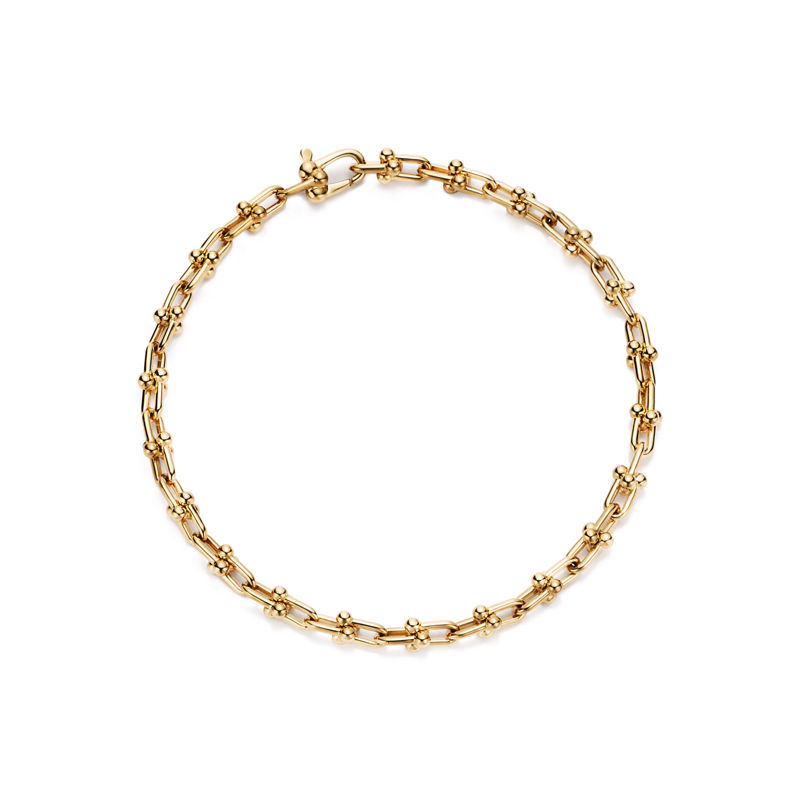 Tiffany & Co. Tiffany HardWear Pulsera de microeslabones de oro amarillo