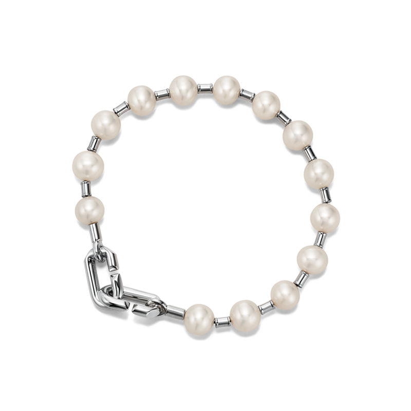 Tiffany & Co. Tiffany HardWear Pulsera de perla en plata 7-8 mm