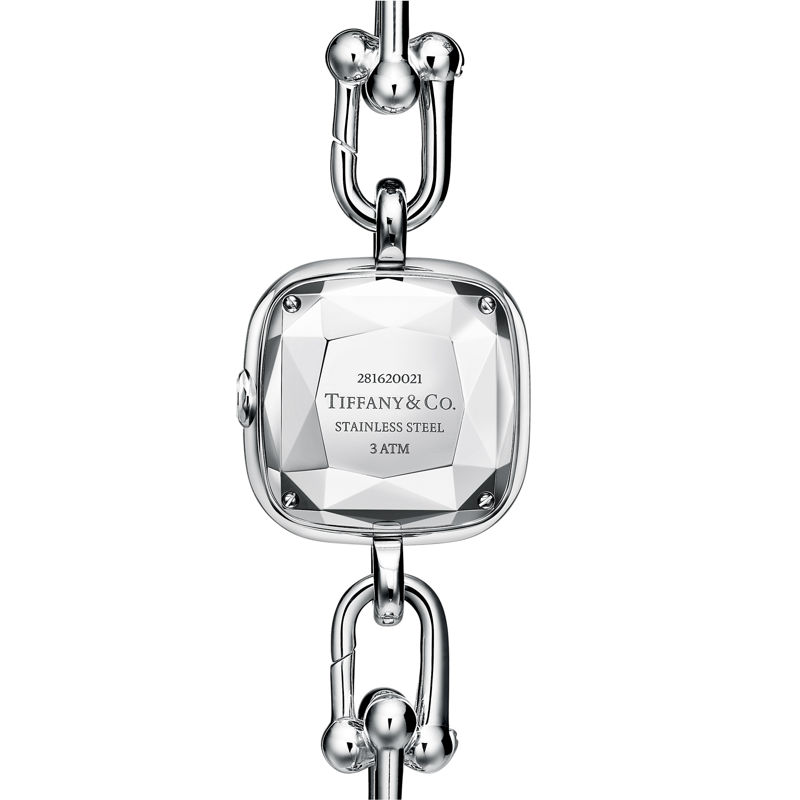 Tiffany & Co. Tiffany HardWear Reloj En Plata De Ley Y Acero Con Diamantes