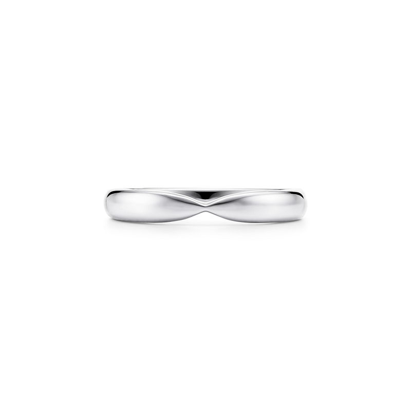 Tiffany & Co. Tiffany Harmony® Alianza de boda en platino 3 mm