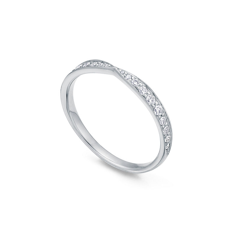Tiffany & Co. Tiffany Harmony® Alianza En Platino Con Diamantes 1 8 mm