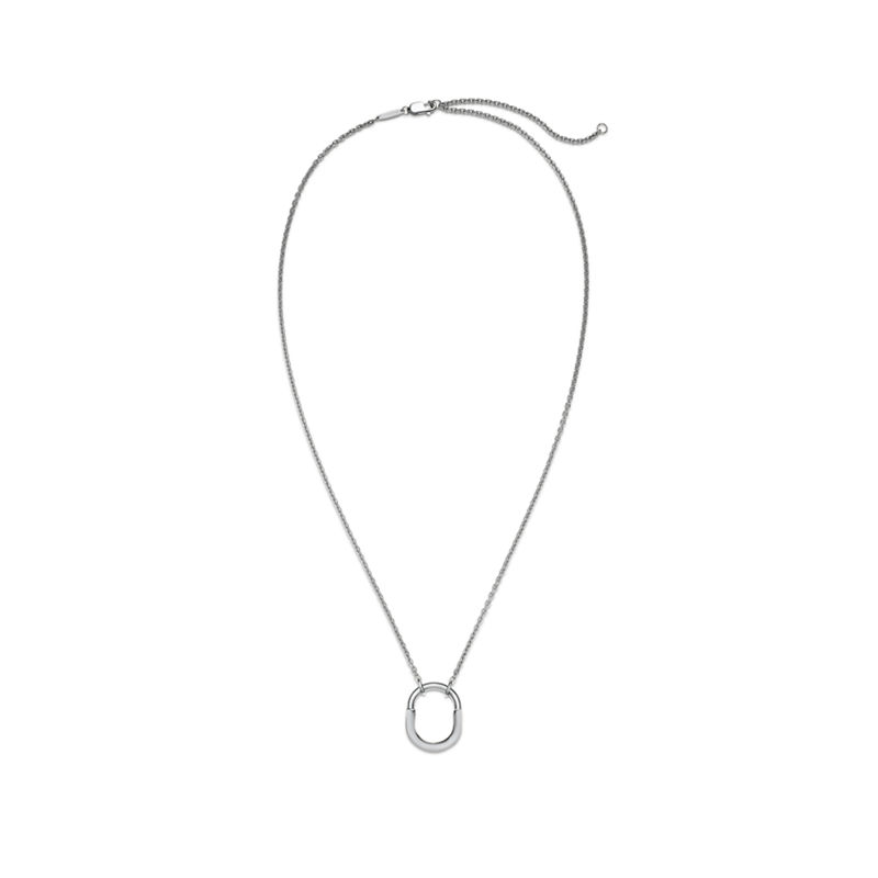 Tiffany & Co. Tiffany Lock Colgante Pequeño De Oro Blanco