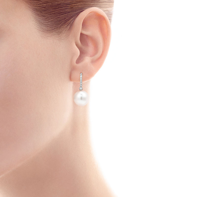 Tiffany & Co. Tiffany South Sea Noble Pendientes De Perlas
