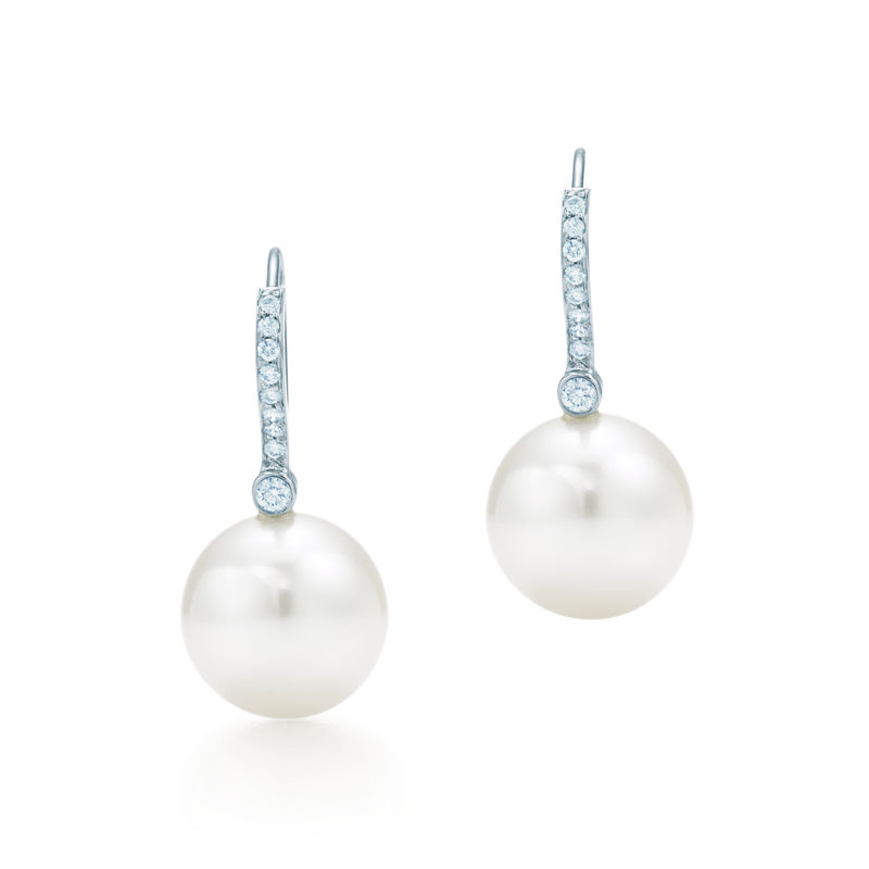 Tiffany & Co. Tiffany South Sea Noble Pendientes de perlas