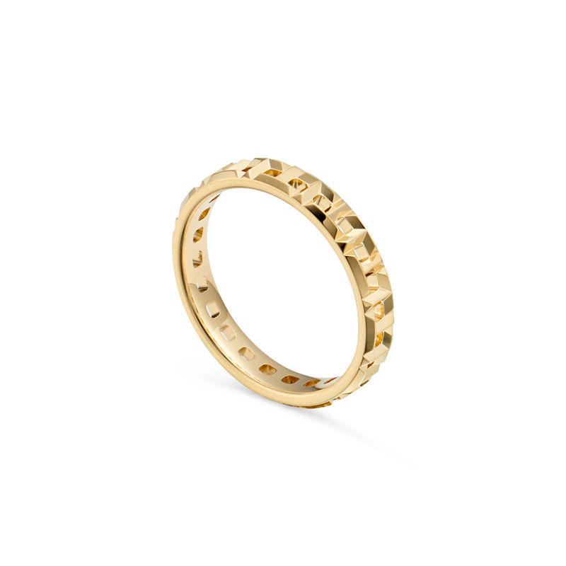 Tiffany & Co. Tiffany T Anillo Estrecho True De Oro Amarillo