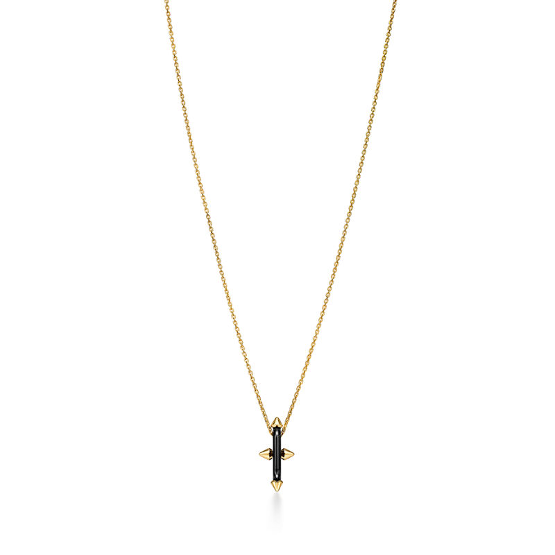 Tiffany & Co. Tiffany Titan by Pharrell Williams Colgante de titanio y oro amarillo