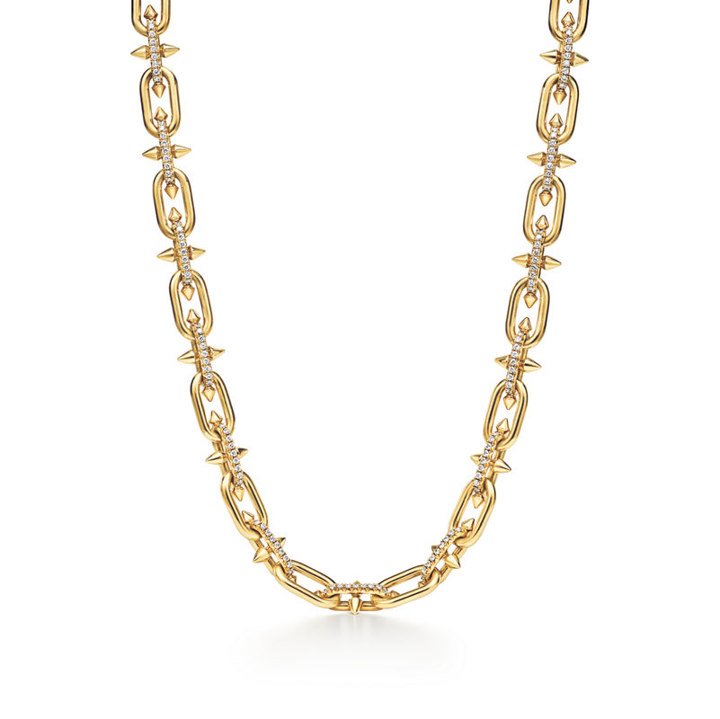 Tiffany & Co. Tiffany Titan by Pharrell Williams Collar de oro amarillo con diamantes