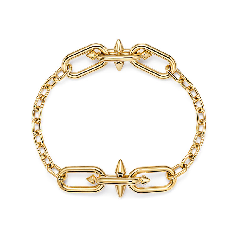 Tiffany & Co. Tiffany Titan by Pharrell Williams Pulsera estilo sautoir de eslabones medianos de oro