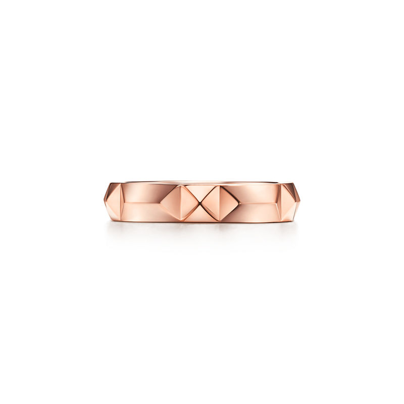 Tiffany & Co. Tiffany True® Alianza en oro rosa 4 mm de ancho