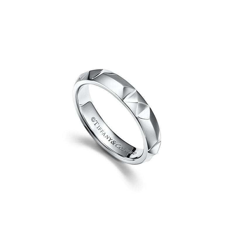 Tiffany & Co. Tiffany True® Alianza En Platino 4 mm De Ancho