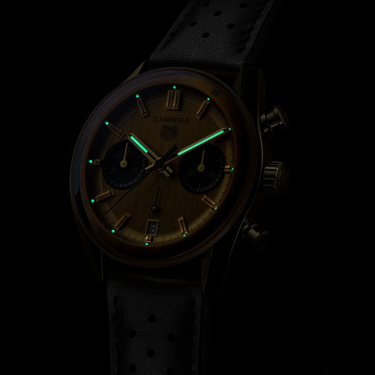 TAG Heuer TAG Heuer Carrera Chronograph Automático 39 Mm Oro 3N CBS2240.FC8319