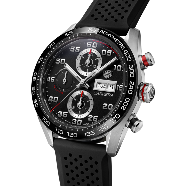 TAG Heuer TAG Heuer Carrera Chronograph Automático 44 mm Acero y cerámica CBN2A1AA.FT6228