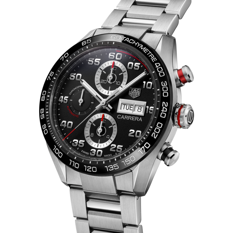 TAG Heuer TAG Heuer Carrera Chronograph Automático 44 mm Acero y cerámica CBN2A1AA.BA0643