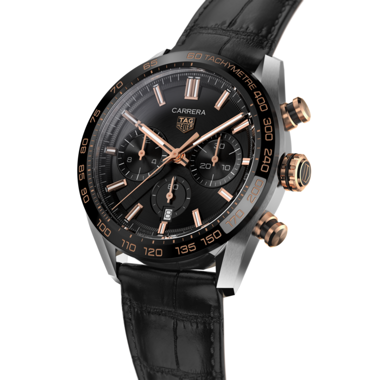 TAG Heuer TAG Heuer Carrera Chronograph Automático 44 mm Acero y oro CBN2A5A.FC6481