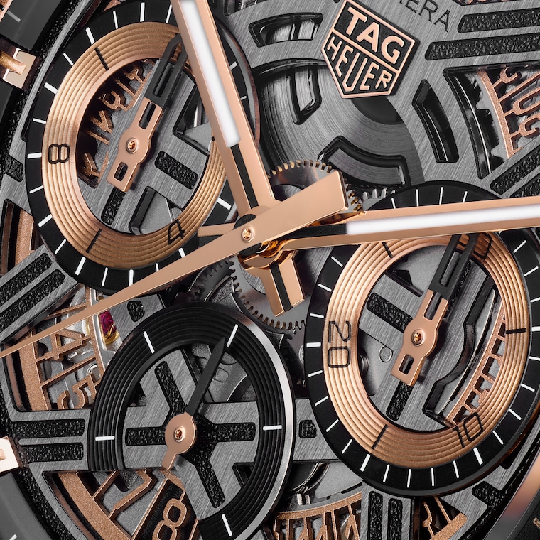 TAG Heuer TAG Heuer Carrera Chronograph Extreme Sport Automático 44 Mm Oro Y Titanio CBU2050.FT6273