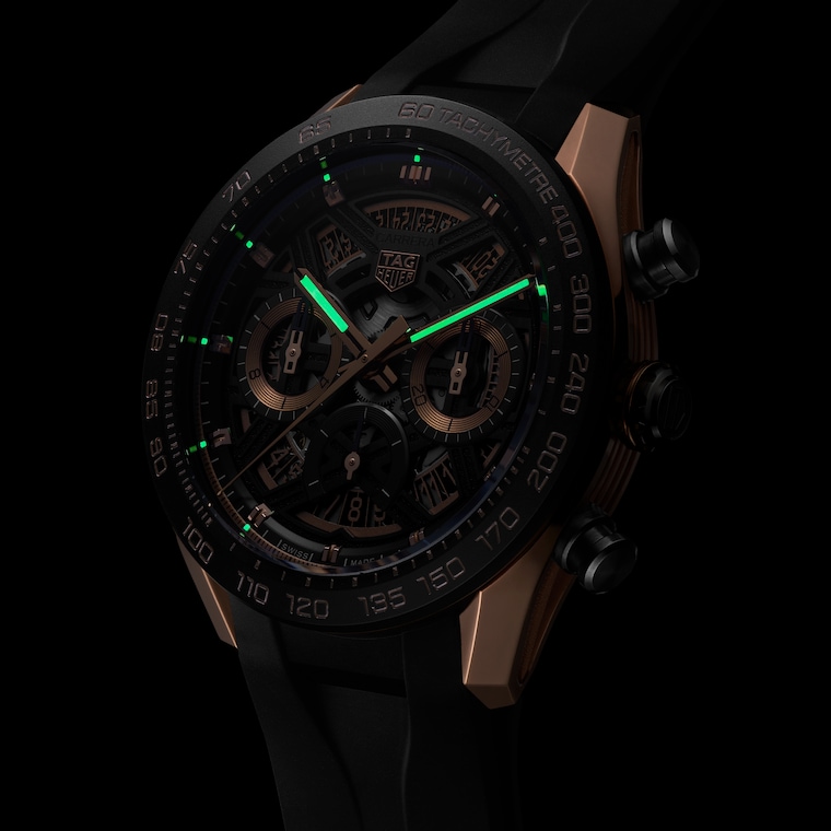 TAG Heuer TAG Heuer Carrera Chronograph Extreme Sport Automático 44 Mm Oro Y Titanio CBU2050.FT6273