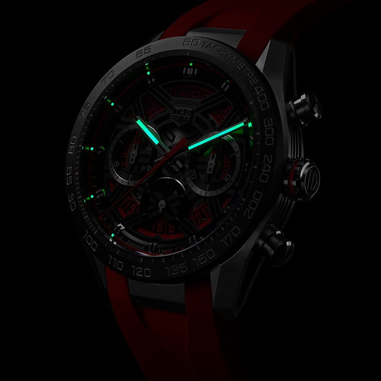 TAG Heuer TAG Heuer Carrera Chronograph Extreme Sport Automático 44 Mm Titanio CBU2082.FT6275