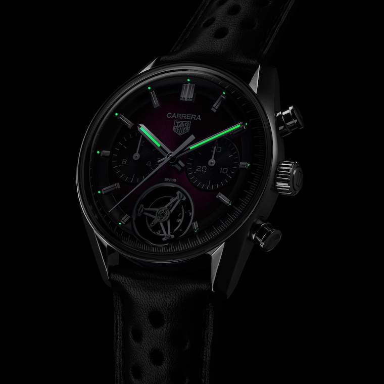 TAG Heuer TAG Heuer Carrera Chronograph Tourbillon Automático 42 Mm Acero CBS5017.FC6605