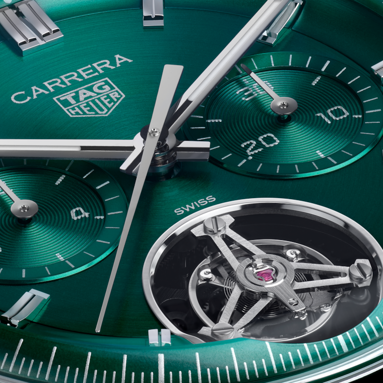 TAG Heuer TAG HEUER CARRERA CHRONOGRAPH TOURBILLON Automático 42 Mm Acero CBS5011.FC6566