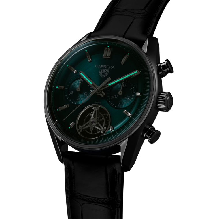 TAG Heuer TAG HEUER CARRERA CHRONOGRAPH TOURBILLON Automático 42 Mm Acero CBS5011.FC6566