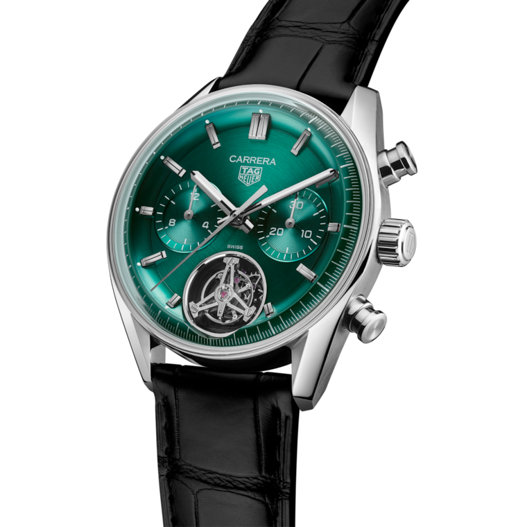 TAG Heuer TAG HEUER CARRERA CHRONOGRAPH TOURBILLON Automático 42 mm Acero CBS5011.FC6566