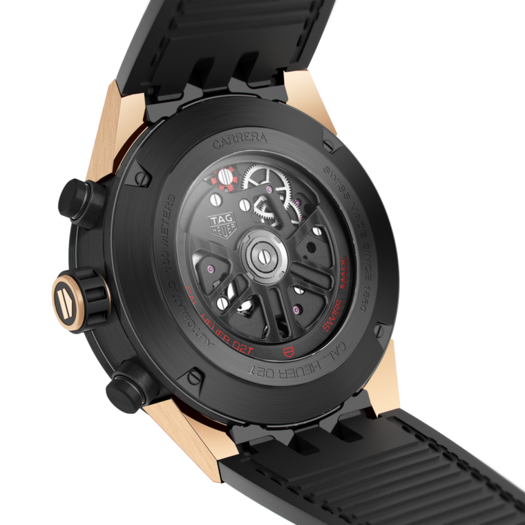 TAG Heuer TAG Heuer Carrera Chronograph Tourbillon Automático 45 Mm Titanio Con Revestimiento De PVD CAR5A5U.FC6377