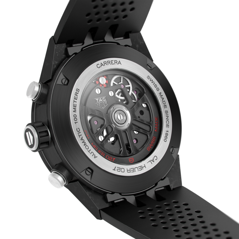 TAG Heuer TAG Heuer Carrera Chronograph Tourbillon Automático 45 Mm Titanio Con Revestimiento De PVD CAR5A8W.FT6071