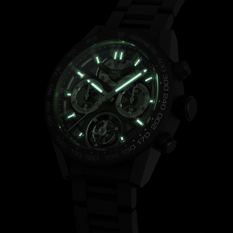 TAG Heuer TAG Heuer Carrera Chronograph Tourbillon Automático 45 Mm Cerámica CAR5A90.BH0742