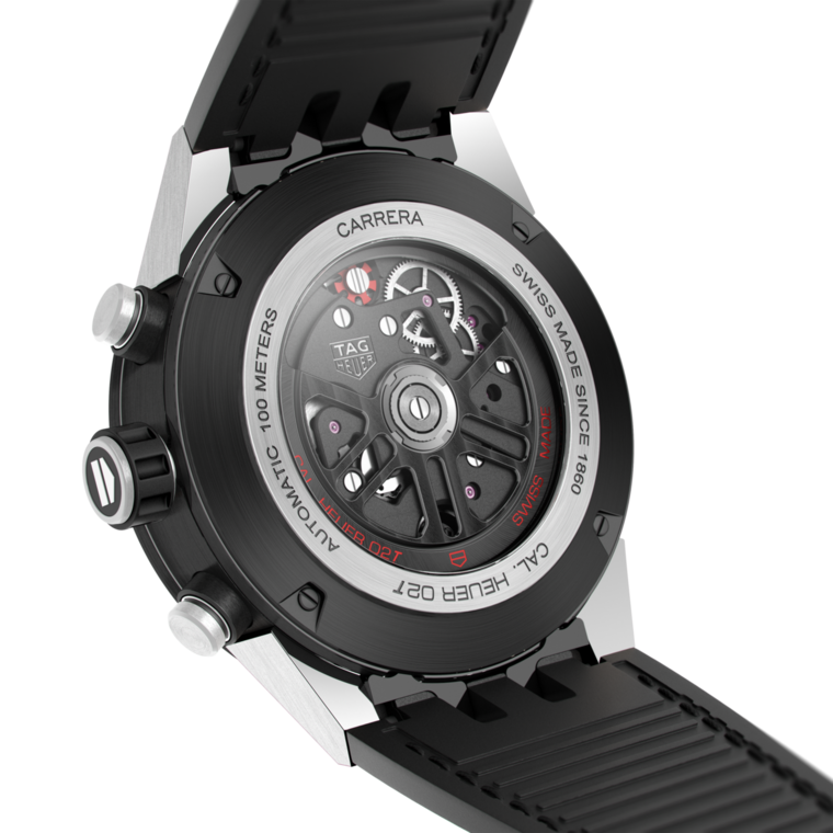 TAG Heuer TAG Heuer Carrera Chronograph Tourbillon Automático 45 Mm Titanio Con Revestimiento De PVD CAR5A8Y.FC6377