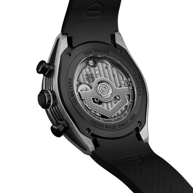 TAG Heuer TAG Heuer Carrera Chronograph Tourbillon Extreme Sport Automático 44 Mm Titanio Con Revestimiento DLC CBU5080.FT6272