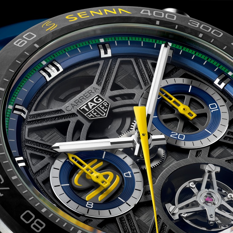 TAG Heuer TAG Heuer Carrera Chronograph Tourbillon Extreme Sport X Senna Automático 44 Mm Titanio CBU5081.FT6274