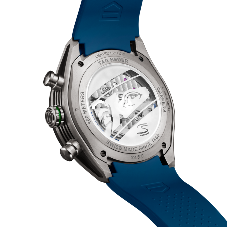 TAG Heuer TAG Heuer Carrera Chronograph Tourbillon Extreme Sport X Senna Automático 44 Mm Titanio CBU5081.FT6274