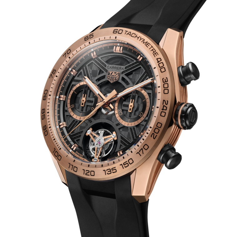 TAG Heuer TAG Heuer Carrera Chronograph Tourbillon Extreme Sport Automático 44 mm Oro y titanio CBU5050.FT6273