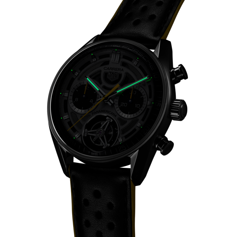 TAG Heuer TAG Heuer Carrera Chronograph Tourbillon X Porsche Panamericana Automático 42 Mm Acero CBS5012.FC6571