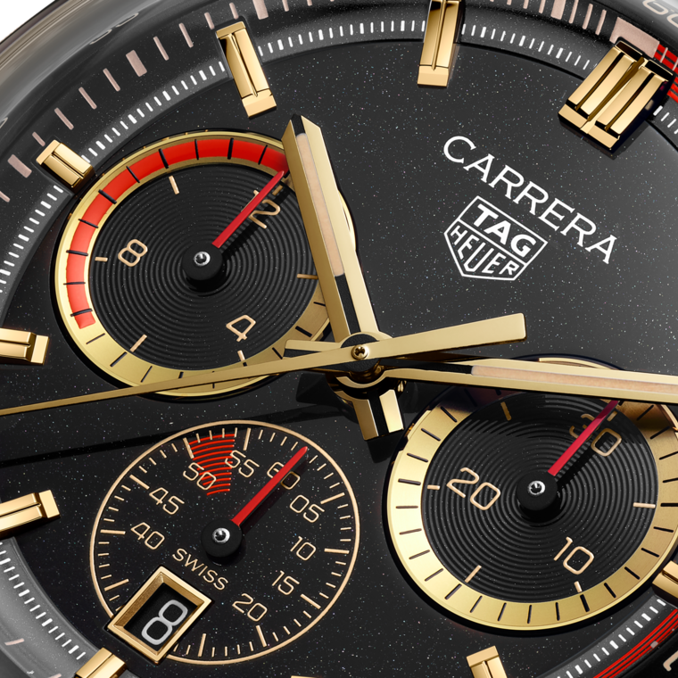 TAG Heuer TAG Heuer Carrera Chronosprint X Porsche Rallye Automático 42 Mm Oro 3N CBS2041.EB0382