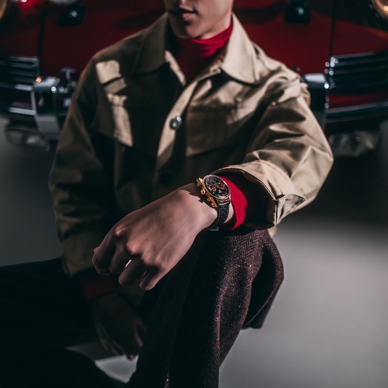 TAG Heuer TAG Heuer Carrera Chronosprint X Porsche Rallye Automático 42 Mm Oro 3N CBS2041.EB0382