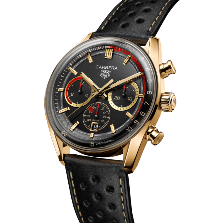 TAG Heuer TAG Heuer Carrera Chronosprint x Porsche Rallye Automático 42 mm Oro 3N CBS2041.EB0382