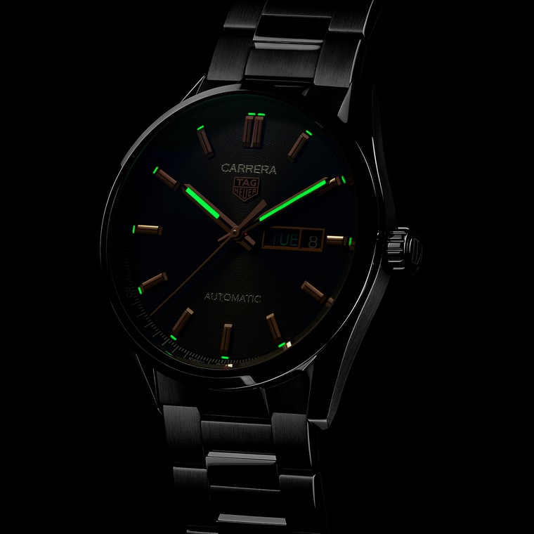 TAG Heuer TAG Heuer Carrera Day-Date Automático 41 Mm Acero WBN2013.BA0640