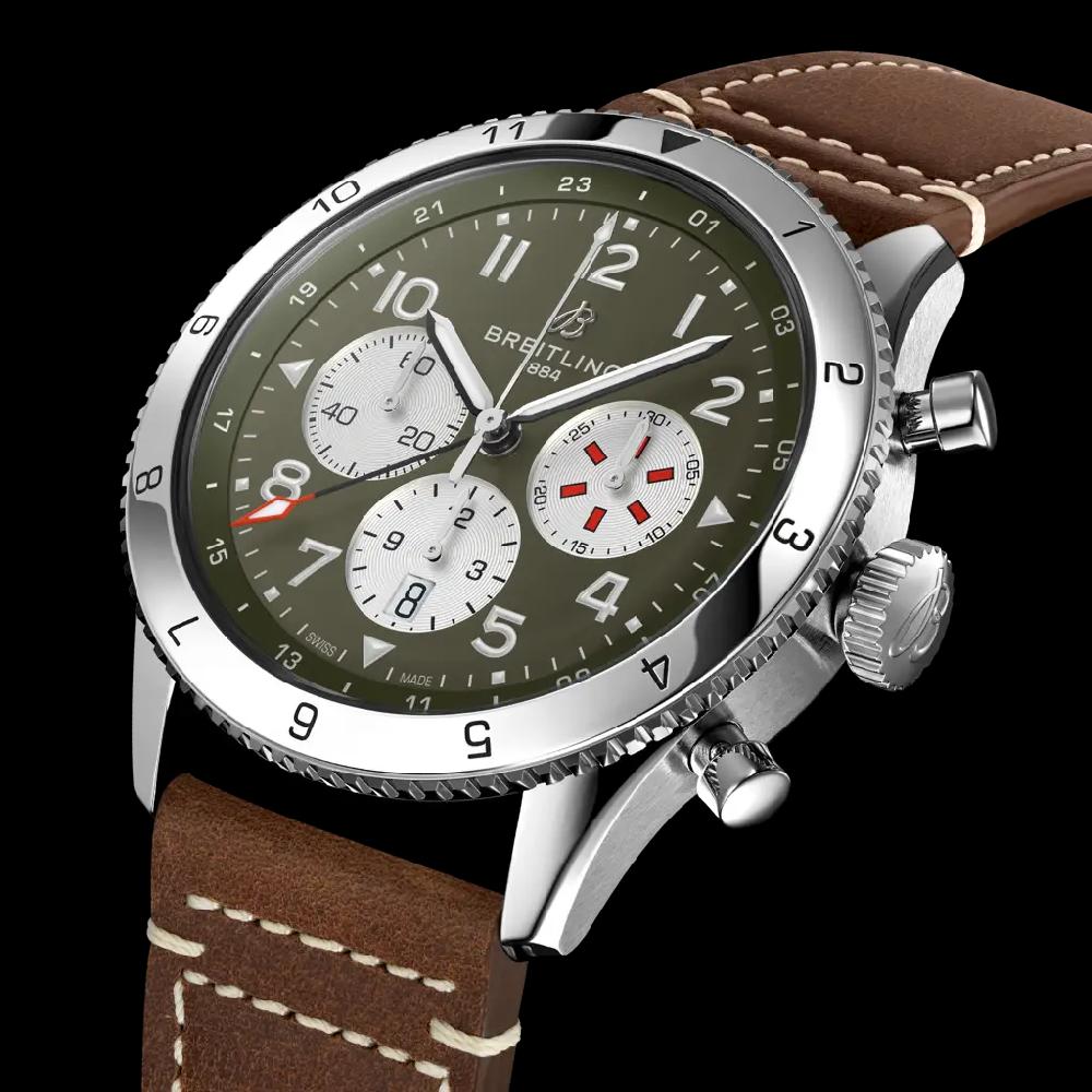 Breitling Super AVI B04 Chronograph GMT 46 Curtiss Warhawk